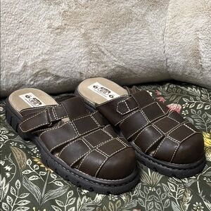 Route 66 Brown Men's Sandals